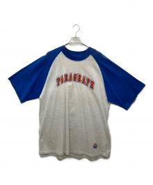 paragraph（パラグラフ）の古着「ラグランTシャツ」｜ブルー×グレー