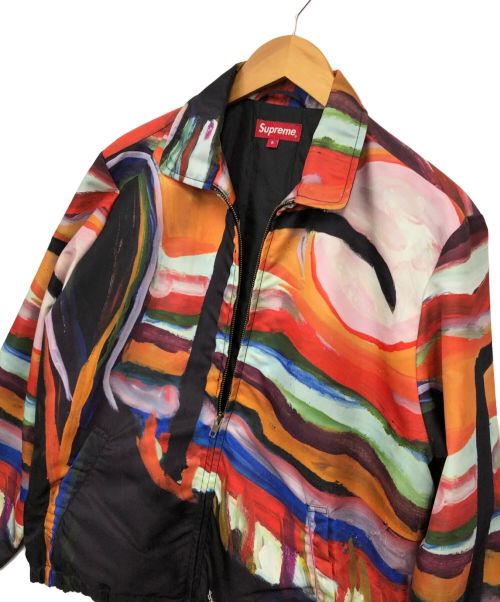 SUPREME（シュプリーム）Supreme (シュプリーム) ジャケット オレンジ×ブラック サイズ:Sの古着・服飾アイテム