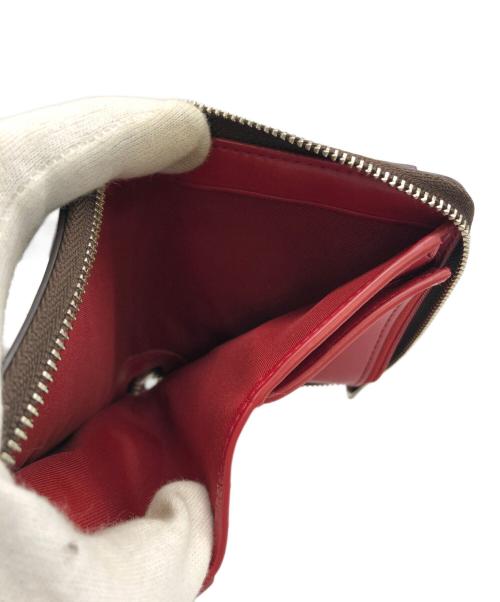 COACH（コーチ）COACH (コーチ) 2つ折り財布 ブラウンの古着・服飾アイテム