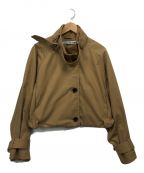 Acne studiosアクネ ストゥディオズ）の古着「ショートトレンチジャケット」｜キャメル