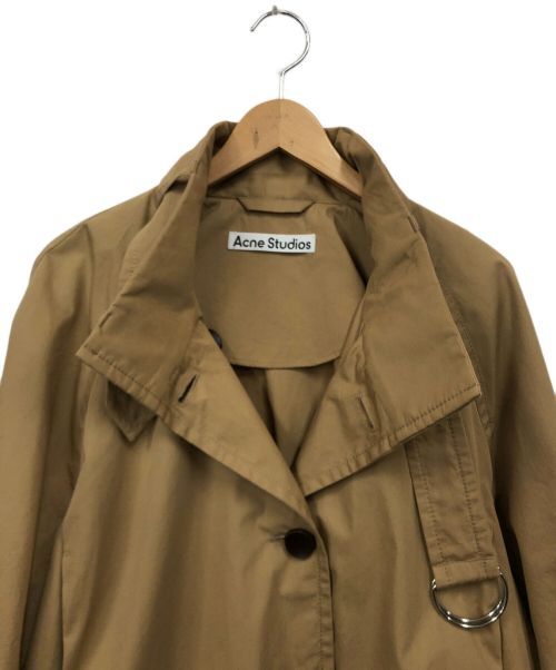 Acne studios（アクネ ストゥディオズ）Acne studios (アクネ ストゥディオス) ショートトレンチジャケット キャメル サイズ:34の古着・服飾アイテム