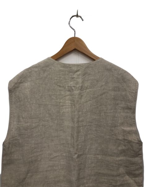 SHENERY（シーナリー）SHENERY (シーナリー) Vネックベスト アイボリー サイズ:フリーの古着・服飾アイテム