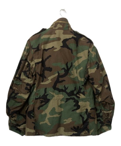 NO BRAND（ノーブランド）NO BRAND (ノーブランド) M65ジャケット グリーン×ブラック サイズ:small shortの古着・服飾アイテム