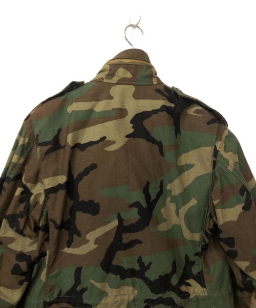 NO BRAND（ノーブランド）NO BRAND (ノーブランド) M65ジャケット グリーン×ブラック サイズ:small shortの古着・服飾アイテム