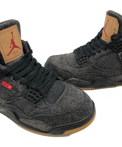 NIKE（ナイキ）NIKE (ナイキ) LEVI'S (リーバイス) ハイカットスニーカー ブラックデニム サイズ:25の古着・服飾アイテム