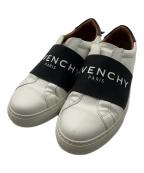 GIVENCHYジバンシィ）の古着「エラスティックロゴスニカー」｜ホワイト