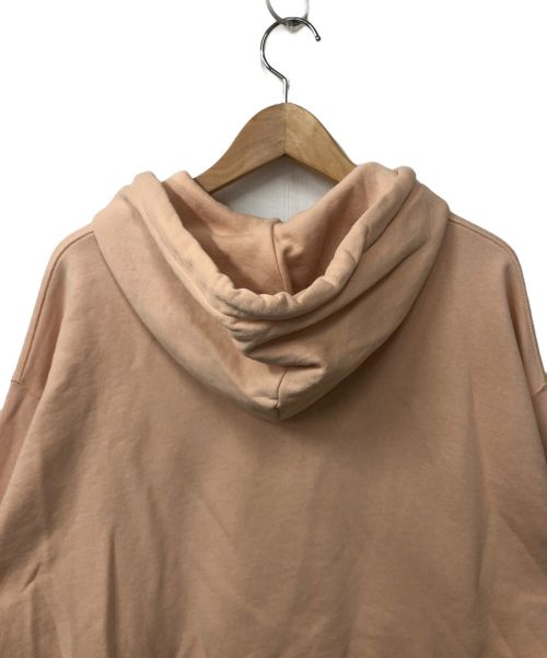 Acne studios（アクネ ストゥディオス）Acne studios (アクネ ストゥディオス) フェイス ロゴ パッチ パーカー ピンク サイズ:Sの古着・服飾アイテム