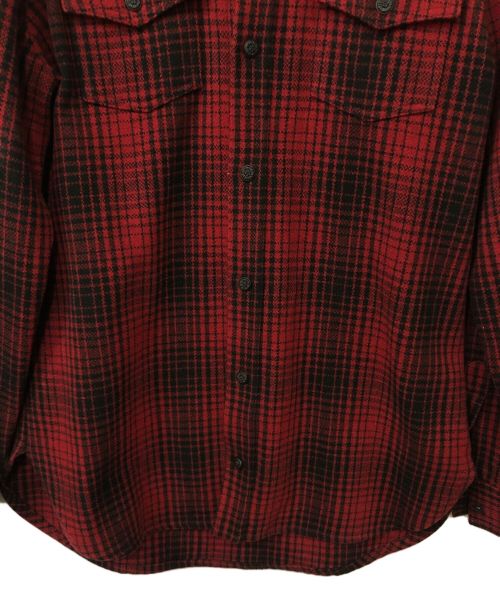 OFFWHITE（オフホワイト）OFFWHITE (オフホワイト) チェックジャケット レッド×ブラック サイズ:Mの古着・服飾アイテム