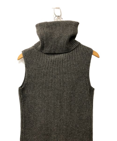 RALPH LAUREN（ラルフローレン）RALPH LAUREN (ラルフローレン) タートルネックニット グレー サイズ:Sの古着・服飾アイテム