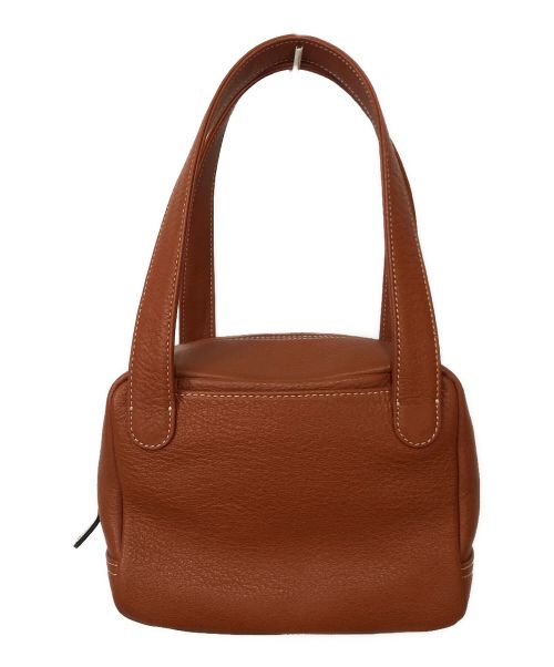 Hamano（ハマノ）Hamano (ハマノ) ハンドバッグ ブラウンの古着・服飾アイテム