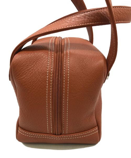 Hamano（ハマノ）Hamano (ハマノ) ハンドバッグ ブラウンの古着・服飾アイテム