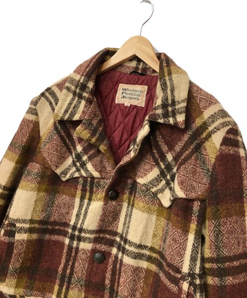 Western Fashion Jacket（ウエスタンファッションジャケット）Western Fashion Jacket (ウエスタンファッションジャケット) ウェスタンコート ブラウン サイズ:44の古着・服飾アイテム