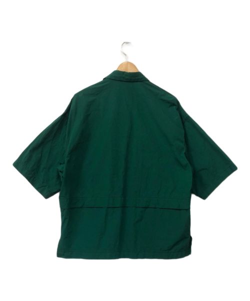 TOMORROW LAND（トゥモローランド）TOMORROW LAND (トゥモローランド) ショートスリーブビッグシャツ グリーン サイズ:XSの古着・服飾アイテム