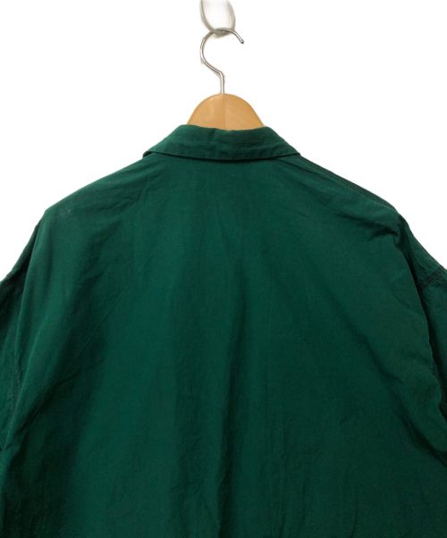 TOMORROW LAND（トゥモローランド）TOMORROW LAND (トゥモローランド) ショートスリーブビッグシャツ グリーン サイズ:XSの古着・服飾アイテム