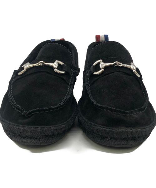 gaimo（ガイモ）gaimo (ガイモ) モカシンシューズ ブラック サイズ:41(25.5)の古着・服飾アイテム