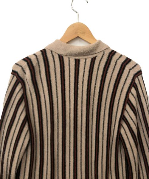 BEAUTY&YOUTH（ビューティーアンドユース）BEAUTY&YOUTH (ビューティーアンドユース) カーディガン ベージュ×ブラック サイズ:不明の古着・服飾アイテム