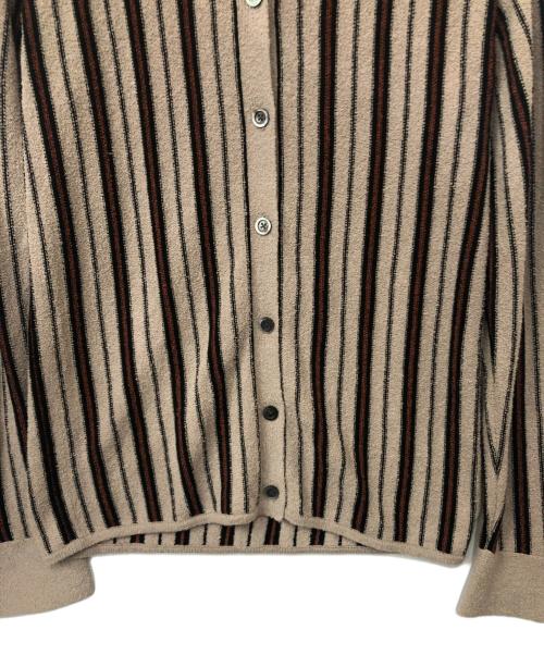 BEAUTY&YOUTH（ビューティーアンドユース）BEAUTY&YOUTH (ビューティーアンドユース) カーディガン ベージュ×ブラック サイズ:不明の古着・服飾アイテム