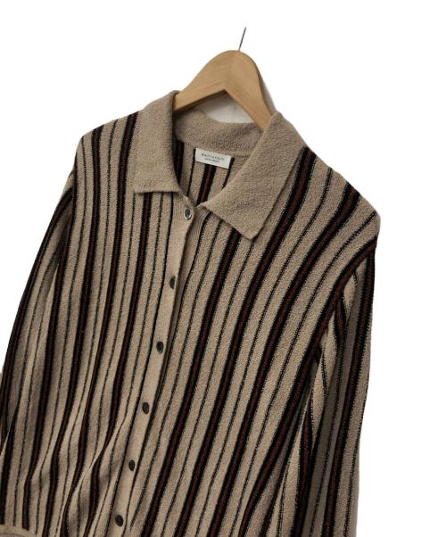 BEAUTY&YOUTH（ビューティーアンドユース）BEAUTY&YOUTH (ビューティーアンドユース) カーディガン ベージュ×ブラック サイズ:不明の古着・服飾アイテム