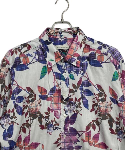 ETRO（エトロ）ETRO (エトロ) 柄シャツ マルチカラー サイズ:2XLの古着・服飾アイテム