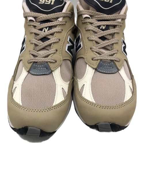 NEW BALANCE（ニューバランス）NEW BALANCE (ニューバランス) スニーカー カーキ×ホワイト サイズ:27.5の古着・服飾アイテム