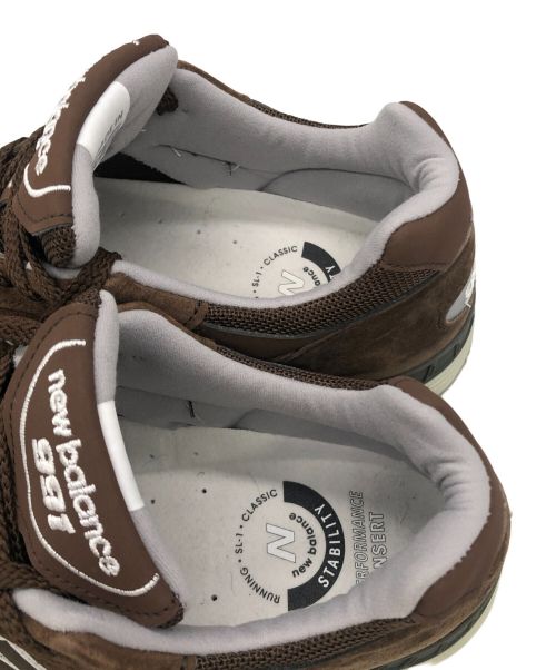 NEW BALANCE（ニューバランス）NEW BALANCE (ニューバランス) スニーカー ブラウン サイズ:27.5の古着・服飾アイテム