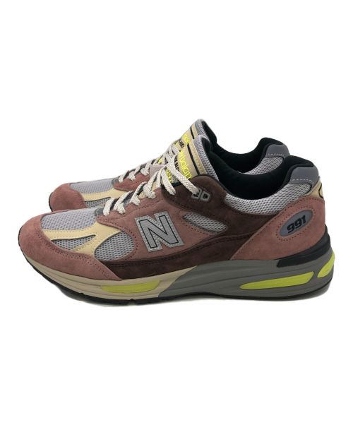 NEW BALANCE（ニューバランス）NEW BALANCE (ニューバランス) スニーカー ピンク×グレー サイズ:27.5 未使用品の古着・服飾アイテム