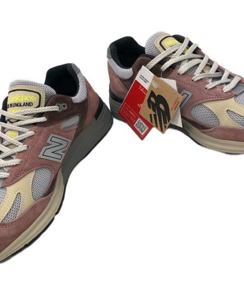 NEW BALANCE（ニューバランス）NEW BALANCE (ニューバランス) スニーカー ピンク×グレー サイズ:27.5 未使用品の古着・服飾アイテム
