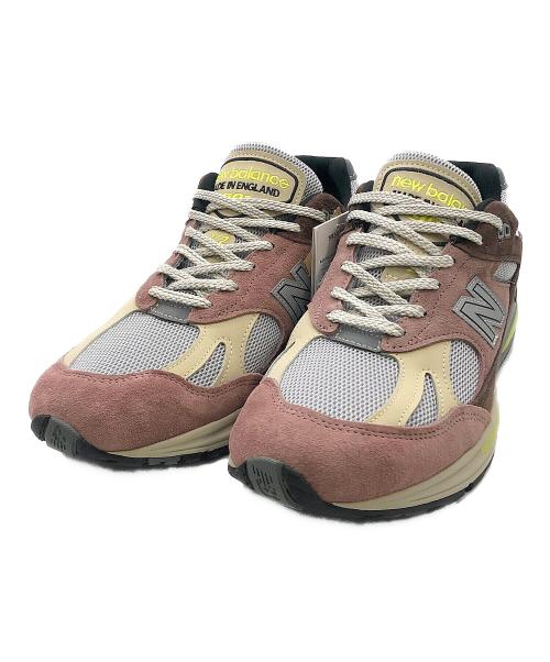 NEW BALANCE（ニューバランス）NEW BALANCE (ニューバランス) U991MG2 ピンク×グレー サイズ:９1/2 未使用品の古着・服飾アイテム