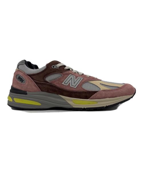 NEW BALANCE（ニューバランス）NEW BALANCE (ニューバランス) U991MG2 ピンク×グレー サイズ:９1/2 未使用品の古着・服飾アイテム