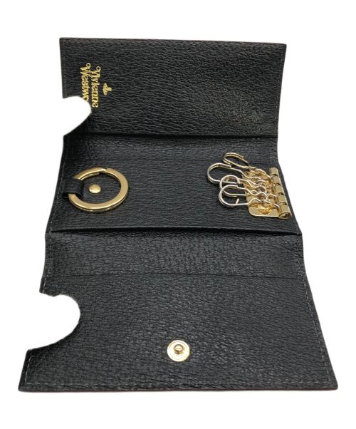 Vivienne Westwood（ヴィヴィアンウエストウッド）Vivienne Westwood (ヴィヴィアンウエストウッド) キーケース ブラックの古着・服飾アイテム