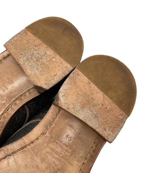 VISVIM（ビズビム）VISVIM (ビズビム) ハモンドフォーククラックレザーシューズ ブラック サイズ:US9.5の古着・服飾アイテム