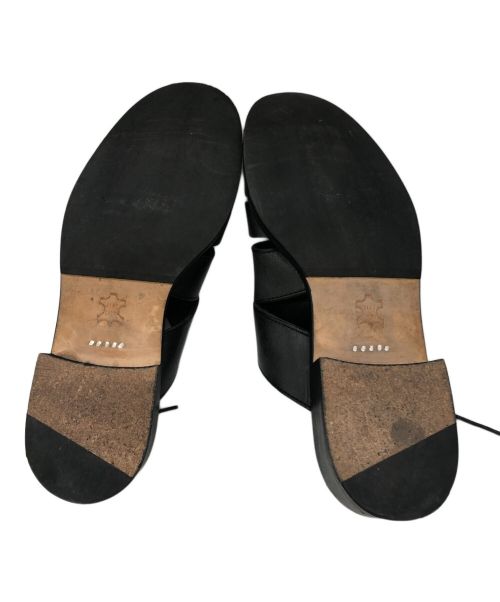 HENDER SCHEME（エンダースキーマ）HENDER SCHEME (エンダースキーマ) サンダル ブラック サイズ:5の古着・服飾アイテム