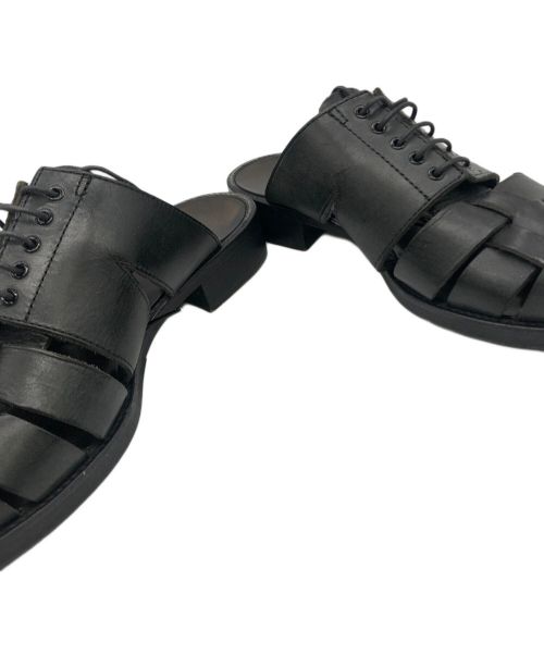 HENDER SCHEME（エンダースキーマ）HENDER SCHEME (エンダースキーマ) サンダル ブラック サイズ:5の古着・服飾アイテム
