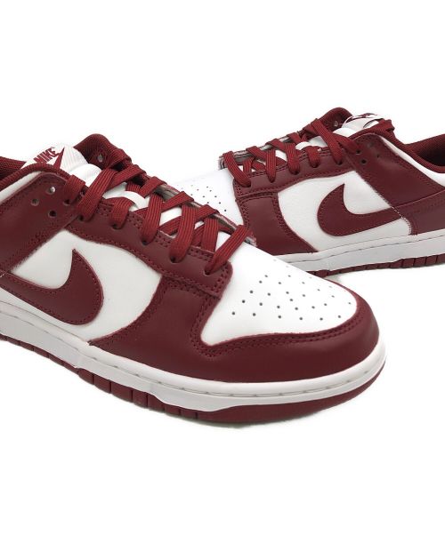 NIKE（ナイキ）NIKE (ナイキ) ローカットスニーカー エンジ×ホワイト サイズ:27.5の古着・服飾アイテム