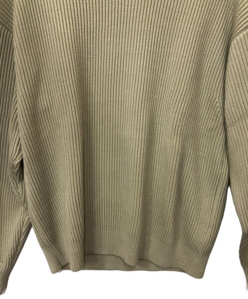 AURALEE（オーラリー）AURALEE (オーラリー) ニット ベージュ サイズ:Lの古着・服飾アイテム