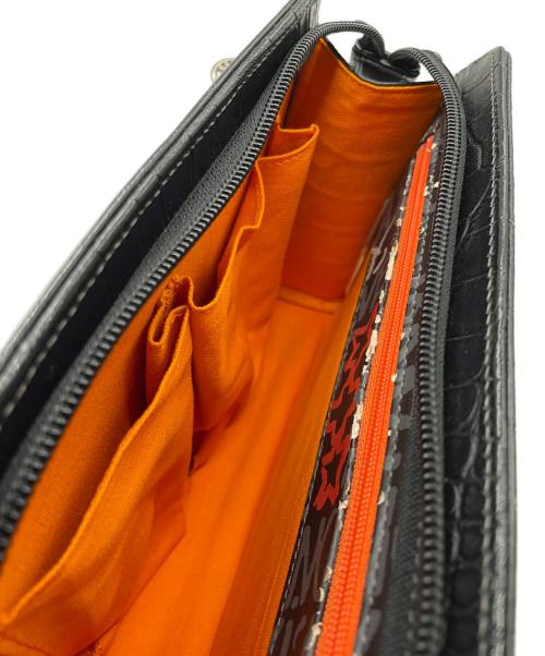 CASTELBAJAC（カステルバジャック）CASTELBAJAC (カステルバジャック) セカンドバッグ ブラックの古着・服飾アイテム