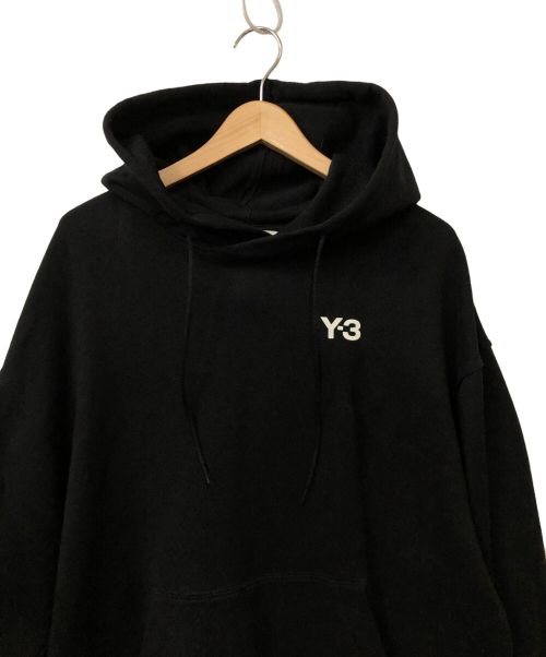 Y-3（ワイスリー）Y-3 (ワイスリー) プルオーバーパーカー ブラック サイズ:Lの古着・服飾アイテム