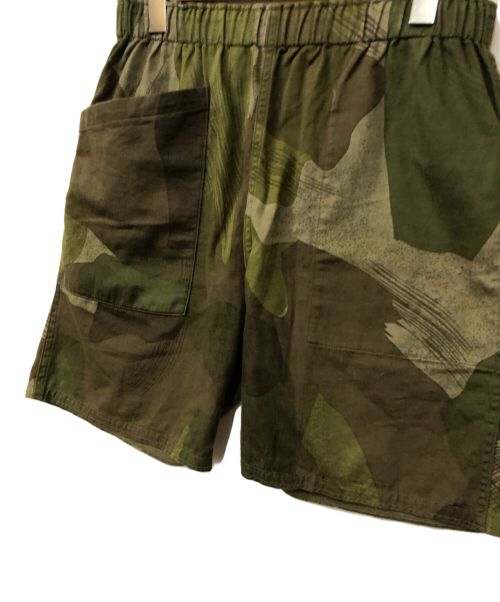 NIGEL CABOURN（ナイジェルケーボン）NIGEL CABOURN (ナイジェルケーボン) ハーフパンツ 黄緑 サイズ:W32の古着・服飾アイテム