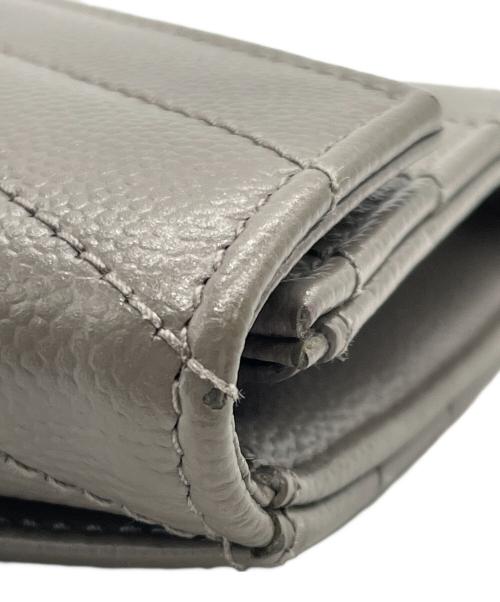 Saint Laurent Paris（サンローランパリ）Saint Laurent Paris (サンローランパリ) 名刺入れ グレージュの古着・服飾アイテム