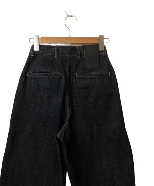 LIVINGTONE（リヴィントーン）LIVINGTONE (リヴィントーン) カットオフデニムパンツ ネイビー サイズ:34の古着・服飾アイテム