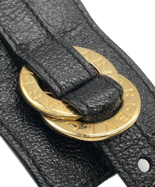 BVLGARI（ブルガリ）BVLGARI (ブルガリ) ブレスレット ブラックの古着・服飾アイテム