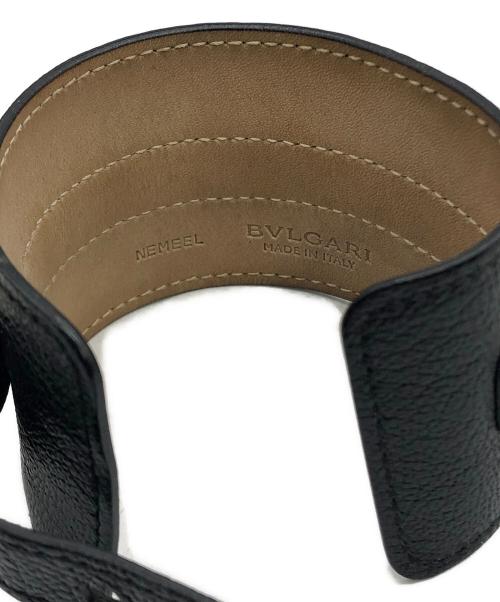 BVLGARI（ブルガリ）BVLGARI (ブルガリ) ブレスレット ブラックの古着・服飾アイテム