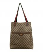 GUCCIグッチ）の古着「トートバッグ」｜ベージュ