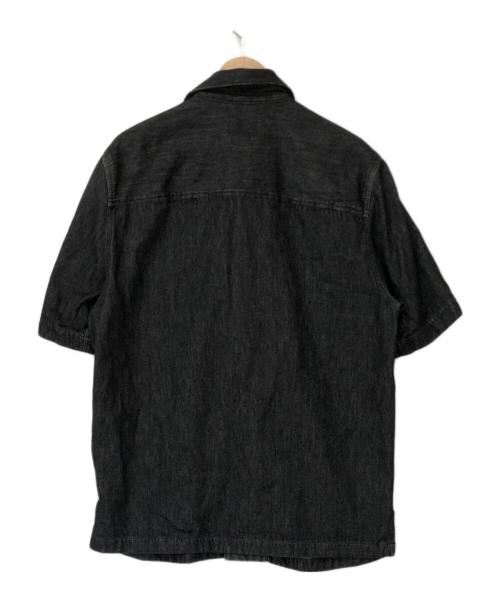 DIESEL（ディーゼル）DIESEL (ディーゼル) デニムシャツ ブラック サイズ:Mの古着・服飾アイテム