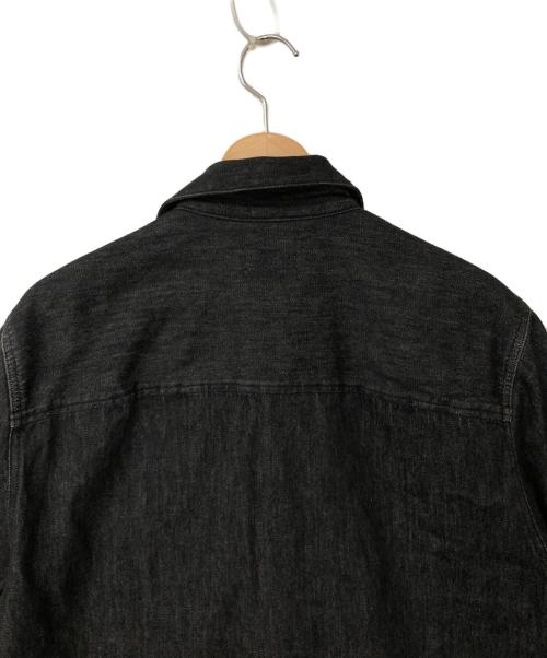 DIESEL（ディーゼル）DIESEL (ディーゼル) デニムシャツ ブラック サイズ:Mの古着・服飾アイテム