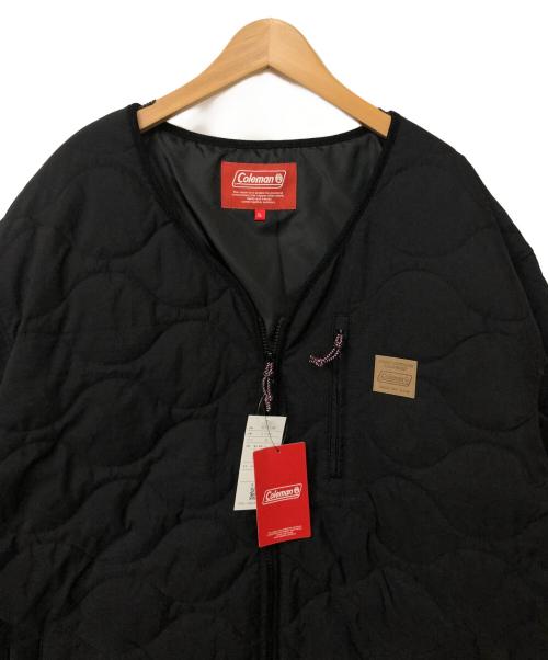 Coleman（コールマン）Coleman (コールマン) キルティングジャケット ブラック サイズ:3Lの古着・服飾アイテム