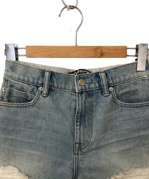 ALEXANDER WANG（アレキサンダー・ワン）ALEXANDER WANG (アレキサンダー・ワン) ショートパンツ ブルー×グレー サイズ:25の古着・服飾アイテム
