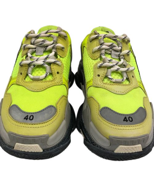 BALENCIAGA（バレンシアガ）BALENCIAGA (バレンシアガ) スニーカー イエロー サイズ:40の古着・服飾アイテム