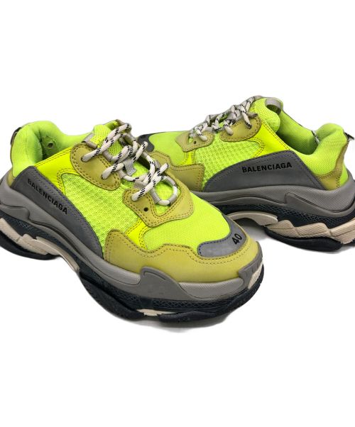 BALENCIAGA（バレンシアガ）BALENCIAGA (バレンシアガ) スニーカー イエロー サイズ:40の古着・服飾アイテム