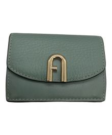 FURLA（フルラ）の古着「コンパクトウォレット」｜グリーン